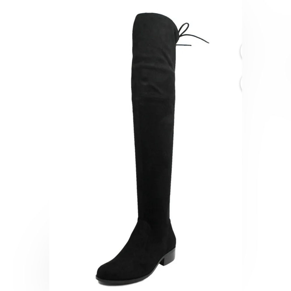 Charles David over the knee faux sued boots